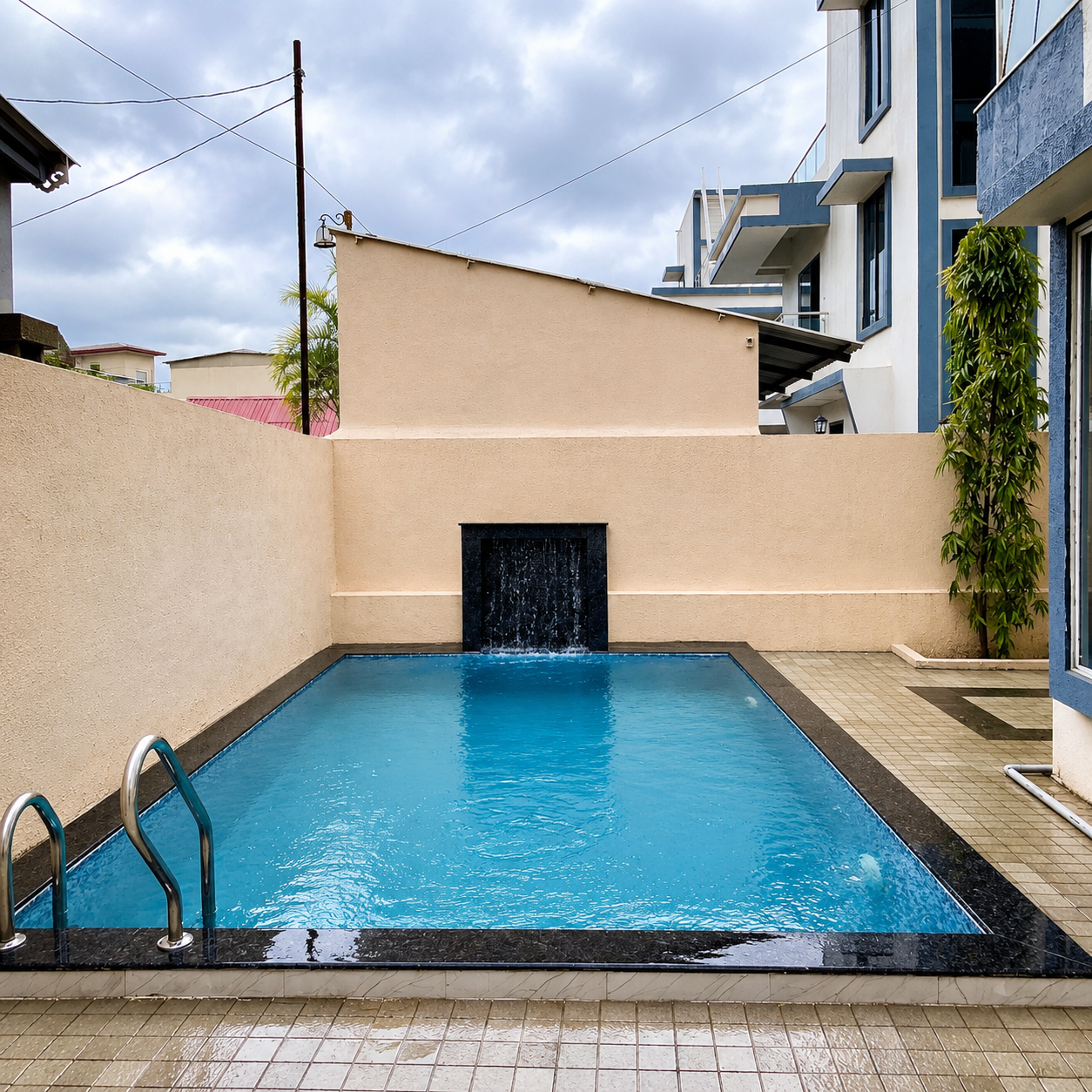 3 BHK villa in Lonavala with private swimming pool — Saanjh Villa, Waksai